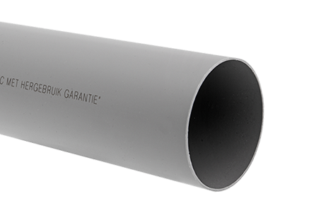 Buizen PVC, grijs