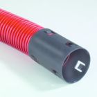 PE Kabelbeschermingsbuis 90x7,5mm rood R=25m