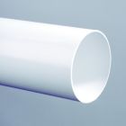 PVC Buis voor HWA 80x1,5x77mm wit L=5,55m