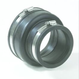 EPDM Flexibele rubberen verloopstuk 40-50x32-40mm zwart