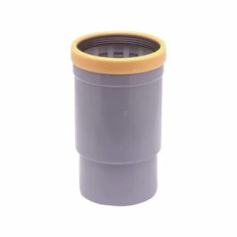 PVC Zettingsmof 160mm zetting 84mm mof/spie SN8 grijs L=263mm