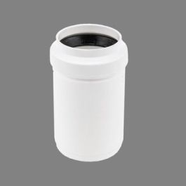 PP Verloopring centrisch 40x32mm spie/ mof wit