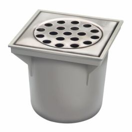 ABS Vloerput met RVS rooster nr. 402 200mm