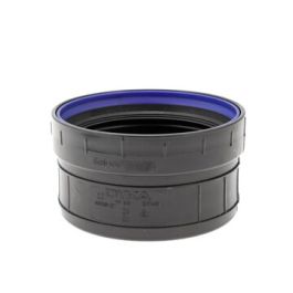 PP+ Afsluitkap 90mm mof/spie zwart