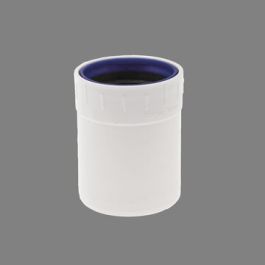 PP+ Verloop centrisch 50x40mm mof/spie wit