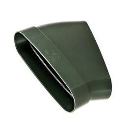 DYKA AIR Bocht ovaal 235x80mm lijmmof/spie 22,5° groen