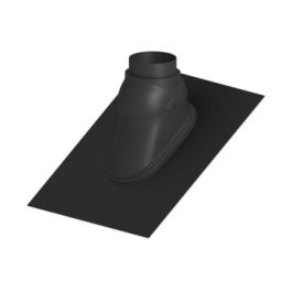 FX Easy Doorvoerpan 140mm zwart