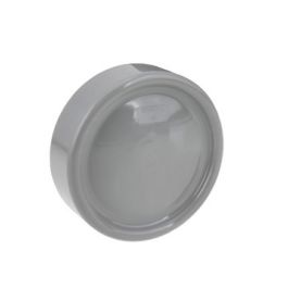 PVC Afsluitkap 125mm lijmmof grijs