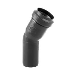 PP Bocht 32mm mof/spie 30° zwart