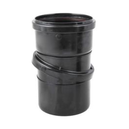 PP Verdraaibare bocht 110mm mof/spie 0-30° zwart