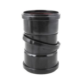 PP Verdraaibare bocht 110mm 2x mof 0-30° zwart