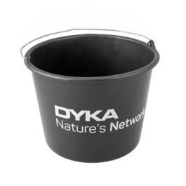 DYKA Emmer Gripline 12 ltr zwart