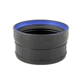 PP+ Afsluitkap 75mm mof/spie zwart