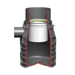 Axedo kolkonderbak 315x125mm 30 ltr