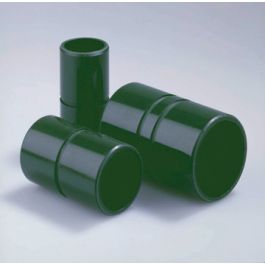 Vacurain PVC Slagvast Spiebus 63mm groen