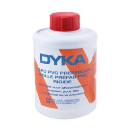 Hard PVC Prefablijm pot 1L schroefdeksel met kwast