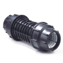 Plas-Fit PP Reparatiekoppeling 40mm PN16 KIWA 2x knel zwart