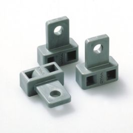 Kunststof Montage oog M8 grijs