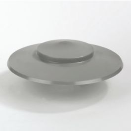 PVC Kap t.b.v. ontluchtingskap 50mm grijs