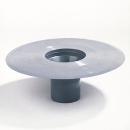 HWA ABS Plakplaat model M 80mm grijs