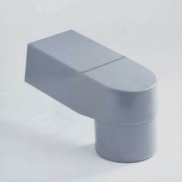 HWA PVC Stadsuitloop 70-80mm 60x80mm grijs L=143mm