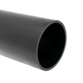 PE80 Buis getemperd 110x3,4mm SDR33 zwart L=5m