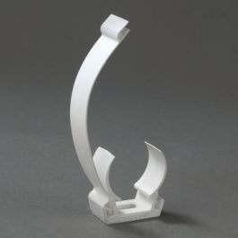 PP Zadel met klikaansluiting 32mm wit