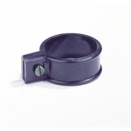 PVC Ophangbeugel met schroef 40mm zwart