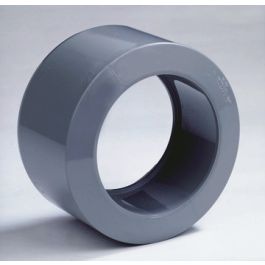 PVC Verloopring centrisch 50x40mm lijmmof/ spie grijs