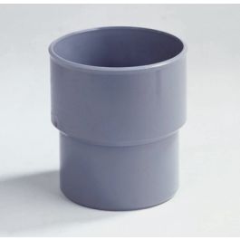 PVC Reparatiemof centrisch 75mm lijmmof/ verjongd spie grijs