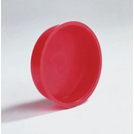 PE Speciedeksel 75mm rood