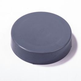 PVC Afsluitkap 100mm grijs