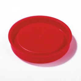 PE Speciedeksel voor buitenpot 96mm rood