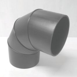 PE Bocht segment 250mm 90° SDR26 zwart