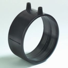 PE Elektrolasmof afvoer 160mm zwart