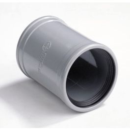 PVC Steekmof 200mm SN4 2x mof grijs