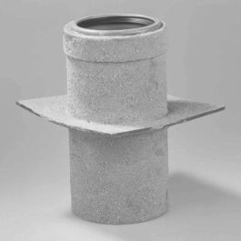 PVC Muurdoorvoer 50mm grijs L=300mm