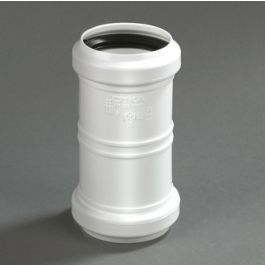 PP Overschuifmof 32mm 2x mof wit