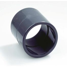 PVC Steekmof PN 16 32mm 2x lijmmof grijs
