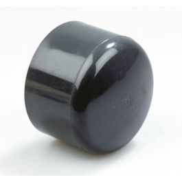 PVC Afsluitkap 40mm PN16 1x lijmmof grijs