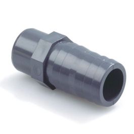 PVC Slangpilaar 25mm PN16 spie grijs