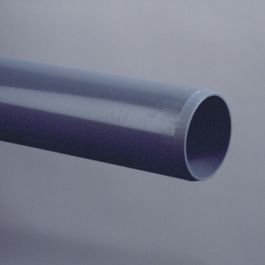 PVC Drukbuis 25x1,5mm PN12,5 KIWA donkergrijs L=5m