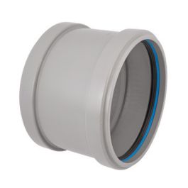 Solydo PP Overschuifmof 160mm SN8 2x mof grijs