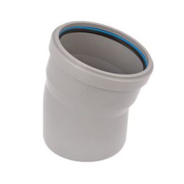 Solydo PP Bocht 160mm SN8 mof/spie 30° grijs