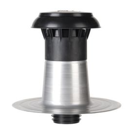 PP/Aluminium Ontluchtingskap type DW Vent-Alu 90-100mm