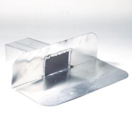 HWA Aluminium Plakplaat 60x80mm dicht 90°