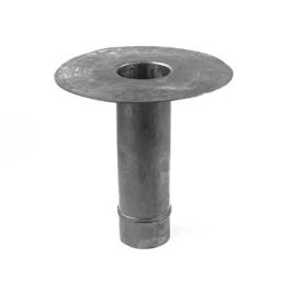 HWA Loden plakplaat midden uitloop model M 75-75mm