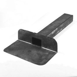 HWA Loden plakplaat 60x100mm 90°