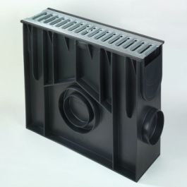 PE/PP Zandvanger Standard inclusief verzinkt rooster 419mm L=0,5m