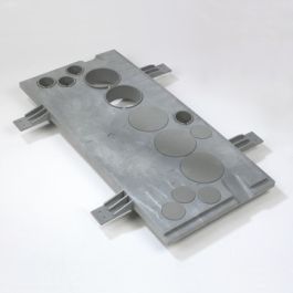 Kunststof meterkast vloerplaat stadsverwarming